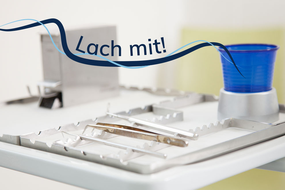 Lach mit - Dr. Stanke & Kollegen - Ihre Zahnarztpraxis mit eigenem Dentallabor in Hamm.